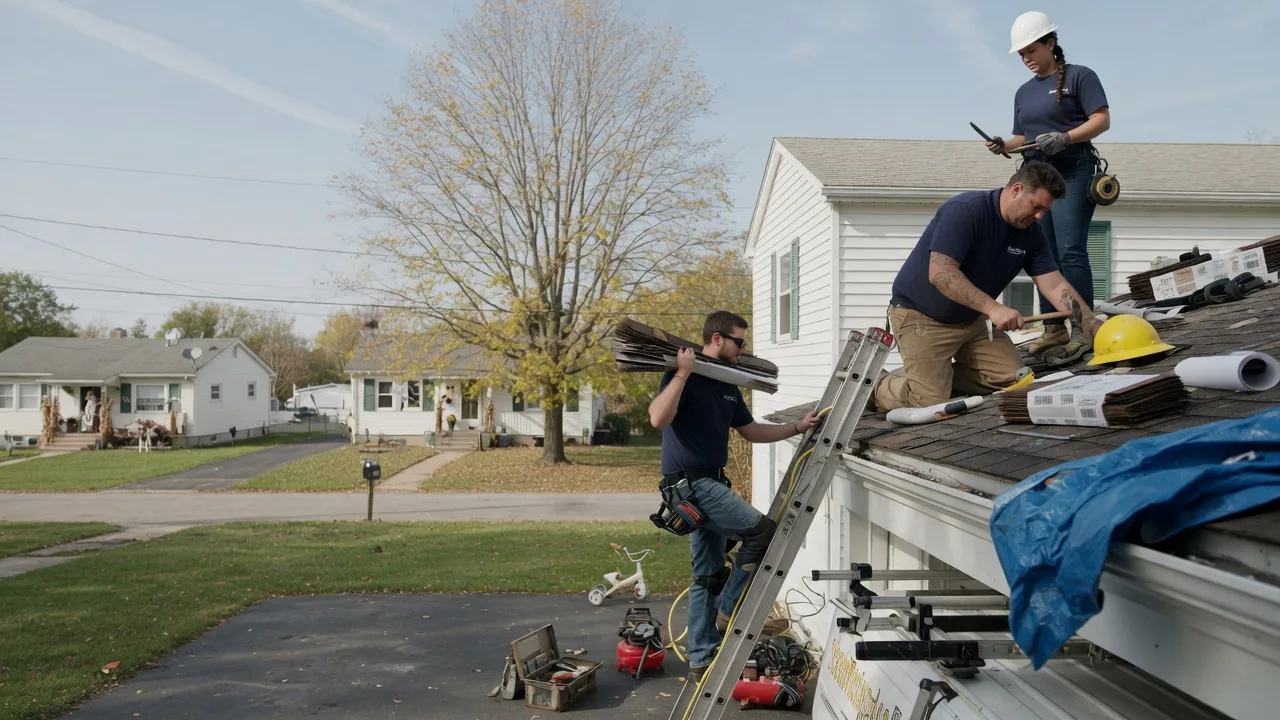 Local Roofing Contractors in Eldena, IL near me